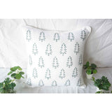 Embroidered Christmas Tree Pillow Cover (Set of 1)
