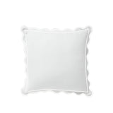 Monogram 400TC Luxurious Scallop Embroidery & Border Cotton Euro Sham