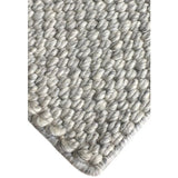 Hand Knitted Neutral  Wool Rug