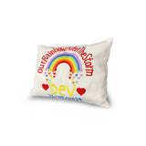 Happy Birthday Themed Personalized Magic Embroidery Pillow Cover (Set of 1)