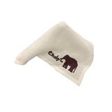 Linen Elephant Embroidered Napkins (Set Of 4)