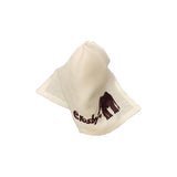 Linen Elephant Embroidered Napkins (Set Of 4)