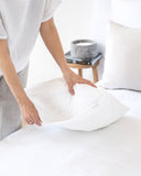 White linen sheet set (4 pcs)