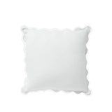 Monogram 400TC Luxurious Scallop Embroidery Cotton Euro Sham