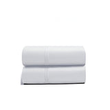 400TC Luxurious Triple Embroidery Cotton Sateen Pillowcases (Set Of 2)