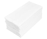 White Hemstitched Napkins - 20 inch