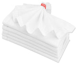 White Hemstitched Napkins - 20 inch