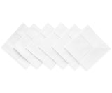 White Cocktail Napkins - 10 Inch Napkins