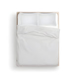300TC Sateen Solid Organic Cotton Duvet Cover Set