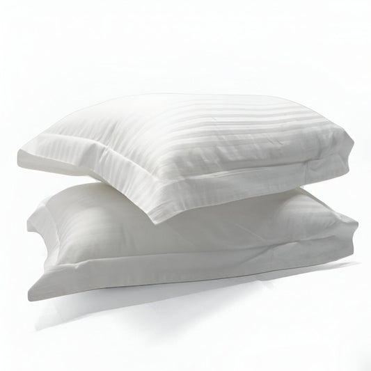 300TC Sateen Stripe Cotton Pillow Sham