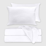 Bamboo Bed Sheet Set - White