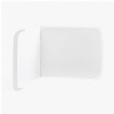 Wall Corner Rounded Dorm Bed Headboard In Embroidery Border With Self Adhesive Velcro Straps