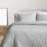 Diamond Knitted Cotton Coverlet