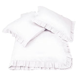 400TC Cotton Sateen Ruffle Sheet Set
