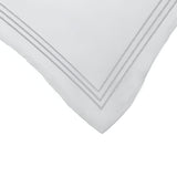 400TC Luxurious Triple Embroidery Sateen Cotton Pillow Sham