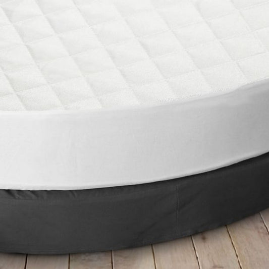 Quilted Cotton Round Mattress Protector