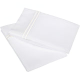 400TC Double Embroidery Cotton Sateen Pillowcases (Set Of 2)