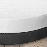 Round Terry Cloth Mattress Protector