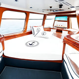 400TC Cotton Anchor Embroidery Boating Sheet Set