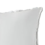 400TC Cotton Sateen Solid Fringe Duvet Cover Set