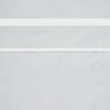 400TC Embroidery & Border Cotton Sateen Solid Pillow Sham