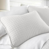 Square Knitted Cotton Coverlet
