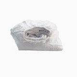 400TC Luxurious Double Embroidery Sateen Solid Cotton Fitted Sheet