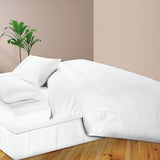 400TC Microcheck Duvet Cover Set