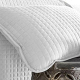 Square Knitted Cotton Coverlet