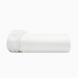 400TC Luxurious Triple Embroidery Sateen Solid Cotton Fitted Sheet