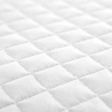 Square Knitted Cotton Coverlet