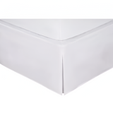 400TC Sateen Solid Cotton Wrap Around Tailored Bed Skirt