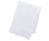White Cotton Waffle Bath Towel