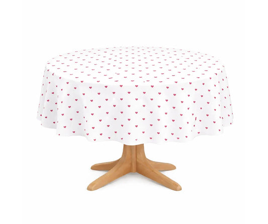 Valentine Cloth Tablecloth - Round