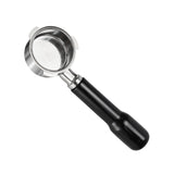51mm Bottomless Portafilter, Wirsh 3 Ears Full Stainless Steel Bottomless Naked Portafilter