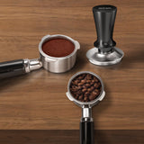 51mm Bottomless Portafilter, Wirsh 3 Ears Full Stainless Steel Bottomless Naked Portafilter