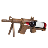 Gun AR15 Wine Bottle Holder 23" L (Wood)