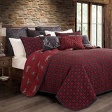 Woodland Plaid Reversible Quilt Set