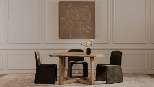 Notion Framed Painting Brown