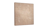 Notion Framed Painting Brown
