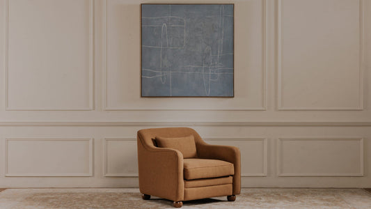 Notion Framed Painting Blue