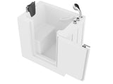 Coupe Series 27 in. x 39 in. Right Drain Quick Fill Walk-In Soaking Tub in White