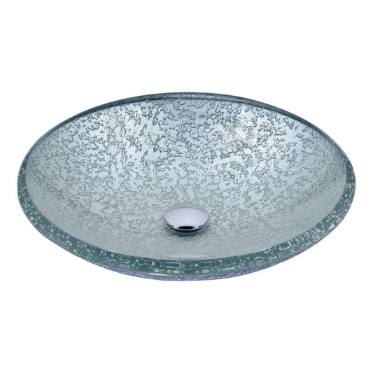 Arc Series Vessel Sink in Clear Glass