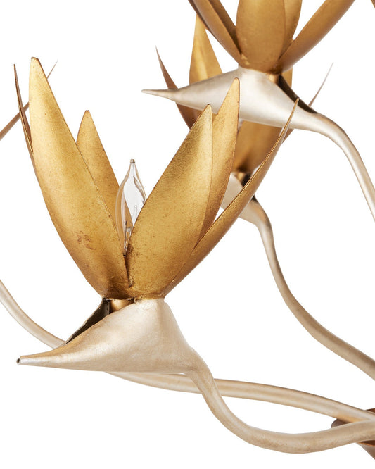Paradiso Silver & Gold Chandelier