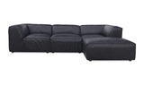 Form Lounge Modular Sectional Vantage Black Leather