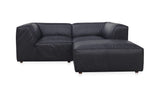 Form Nook Modular Sectional Vantage Black Leather