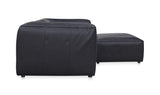 Form Nook Modular Sectional Vantage Black Leather