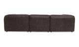 Form Classic L-Shaped Modular Sectional Espresso Brown