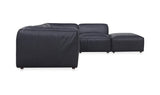 Form Dream Modular Sectional Vantage Black Leather
