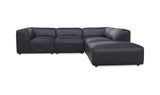 Form Dream Modular Sectional Vantage Black Leather